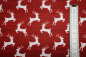 Preview: Baumwollstoff DEERS RED (10 cm)